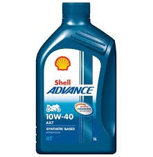 Shell Advance AX7 4T  10W40 1L